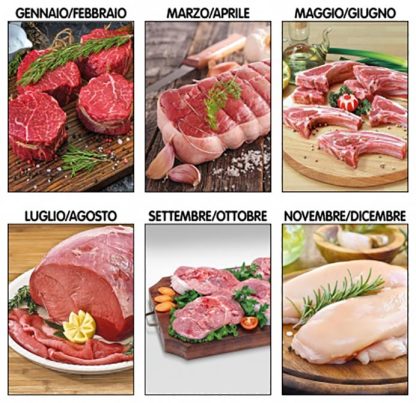 Calendario carne