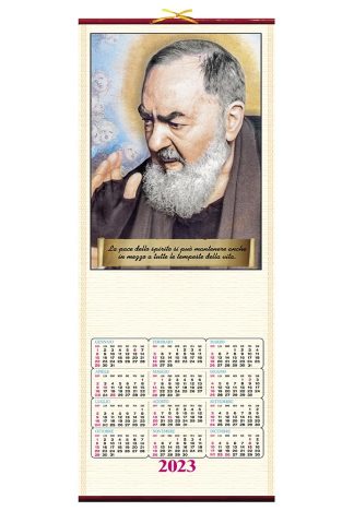 Calendario cinese Padre Pio 2023