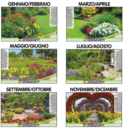 Calendario Giardini 2024