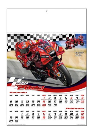 Calendario illustrato Moto GP