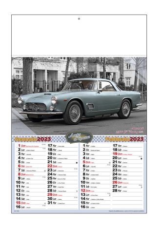 Calendario illustrato Auto d'Epoca 2023