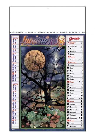 Calendario illustrato Lunario