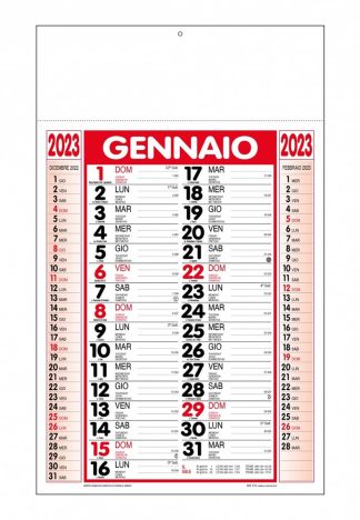 Calendario olandese personalizzato o neutro 2023 - C1290A